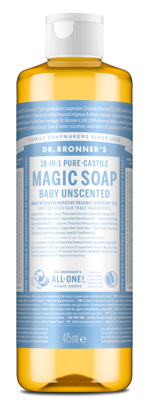 Sans parfum - Savon liquide non parfumé pour bébé