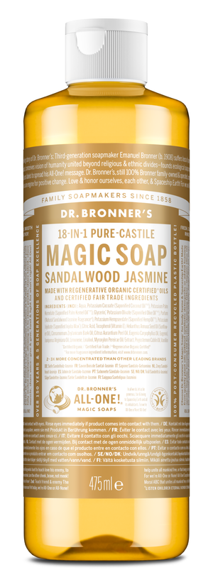 Savon liquide jasmin bois de santal