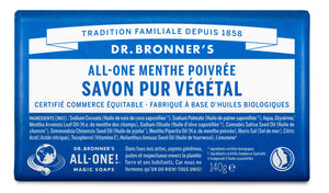 Pain de savon menthe poivrée 34g