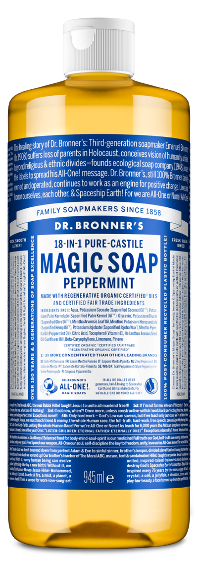 Menthe - Savon liquide Menthe poivrée - savon-liquide-18-en-1-menthe-poivree