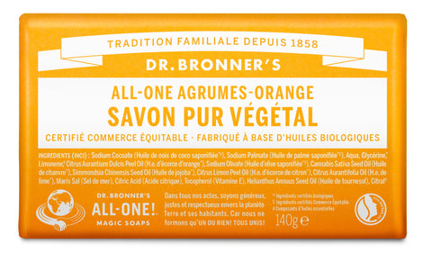 Agrumes - Pain de savon agrumes-orange 140 g